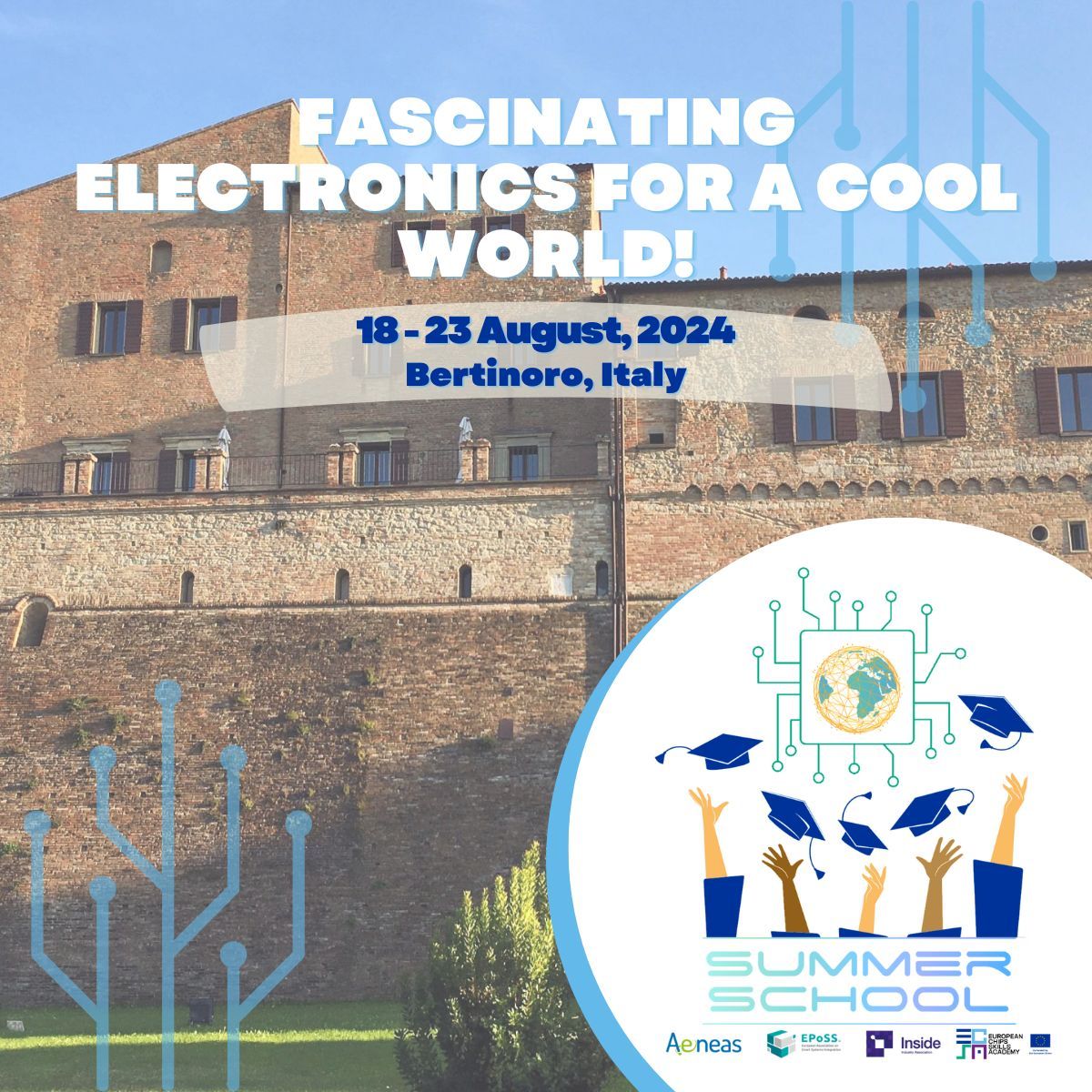 Hurry! The deadline for applications to the #ECSSummerSchool is only 20 days away. The second edition of the summer school will enable students to network with peers and learn from experts about the fabulous world of microelectronics. Apply here: lnkd.in/dyjT5JaT