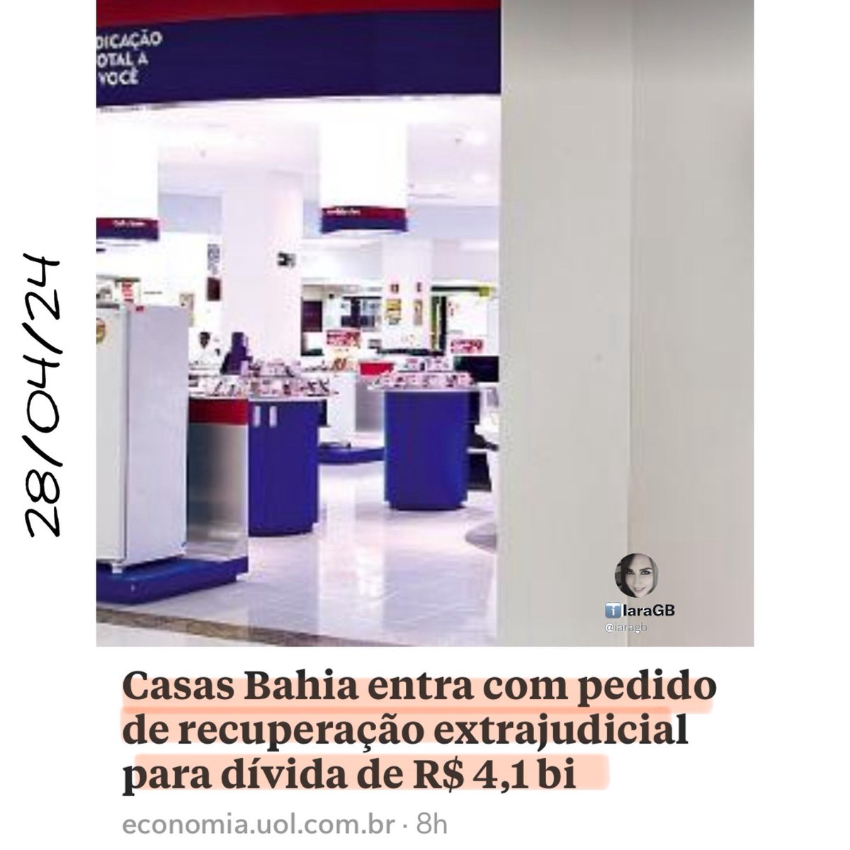 Interessante essa fábrica de recuperação judicial neste governo.🤔