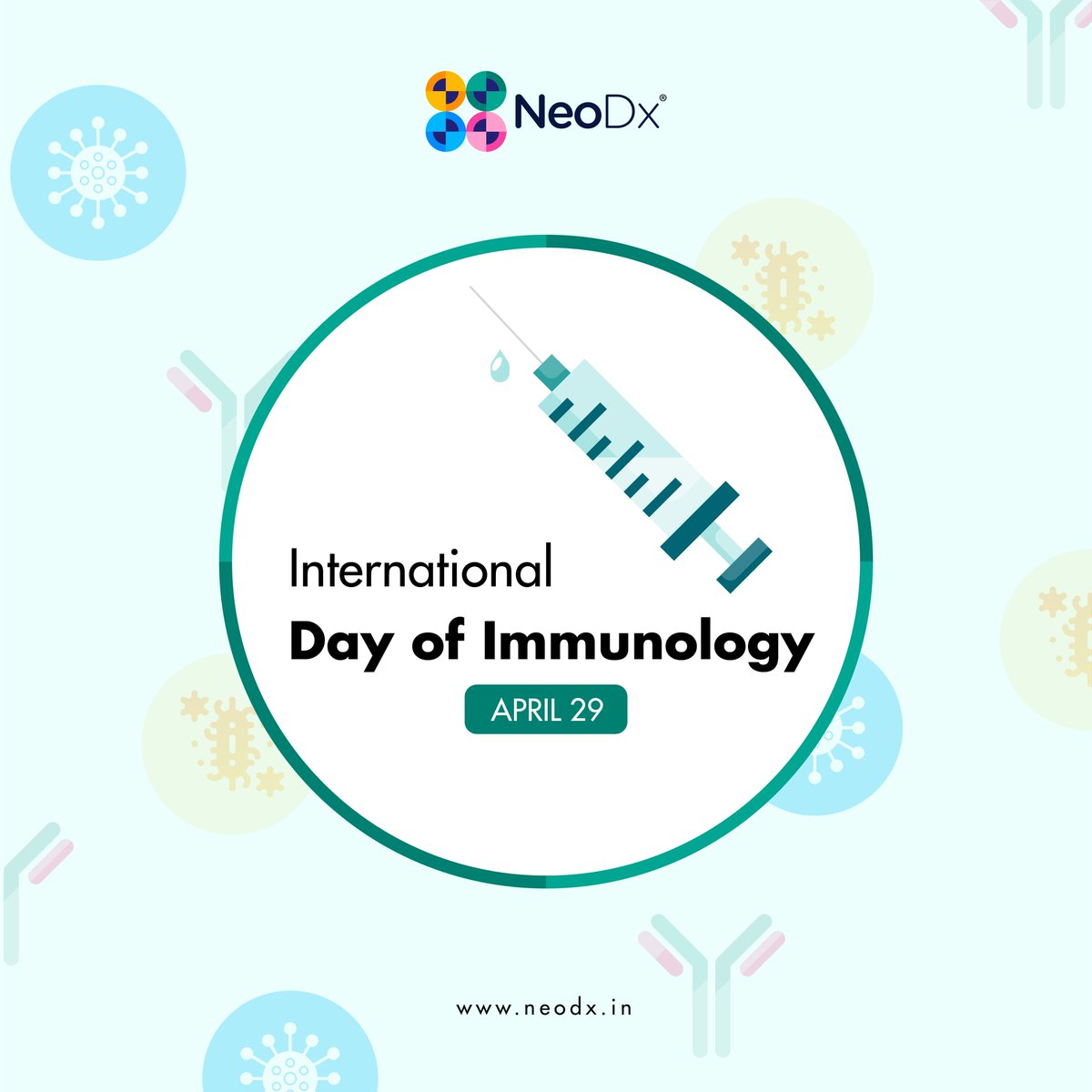 📅On April 29, 2005, the inaugural Day of Immunology marked a mission by the European Federation of Immunological Societies.
Know more about at shorturl.at/ckJP7

#InternationalDayofImmunology #Immunotherapy #HealthRevolution #Immunology #CancerResearch #AutoimmuneDisorders