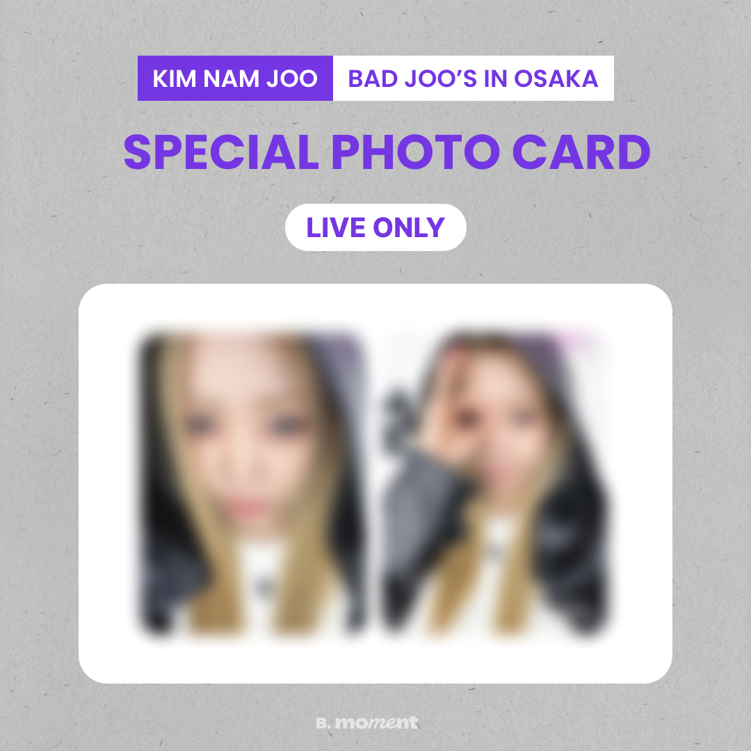 💜BAD JOO'S in OSAKA 2024💜 라이브 티켓 오픈🎟 🎁라이브 한정 스페셜 포토카드 증정 팬미팅 일시: 2024. 05. 05.(일) 14:00, 18:00 참여하기▶️go.bigc.im/3UdBnB4 #NamJoo #남주 #김남주 #BAD #Apink #에이핑크 #キムナムジュ