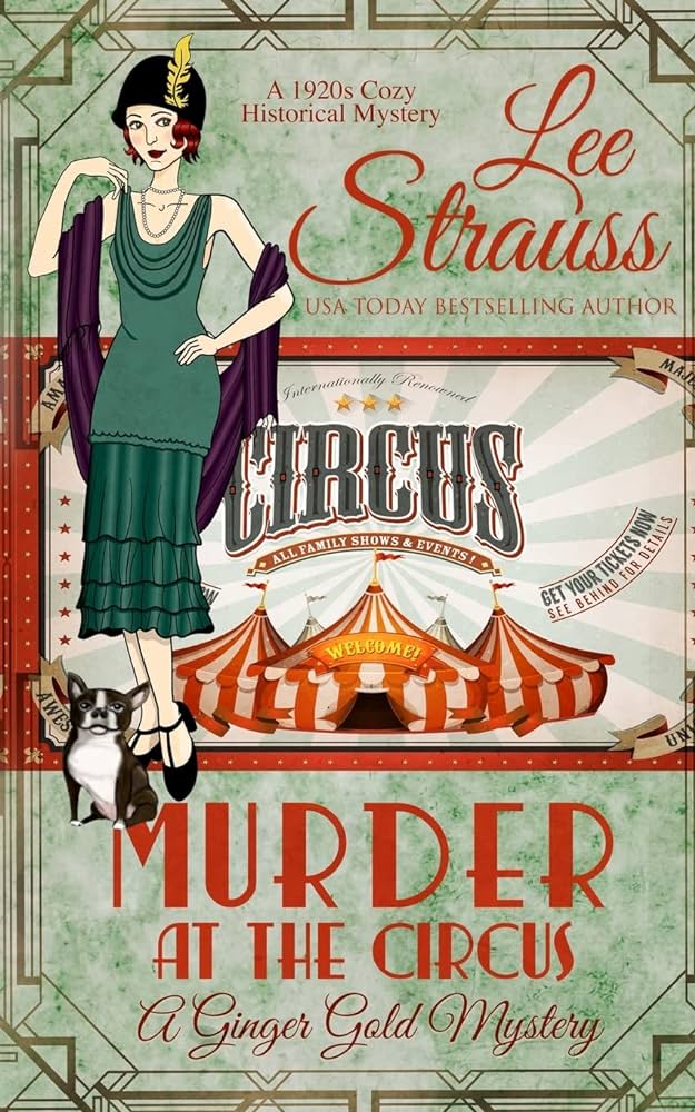 #MurderEveryMonday
@ArmchairSleuth 

Four covers for the circus: