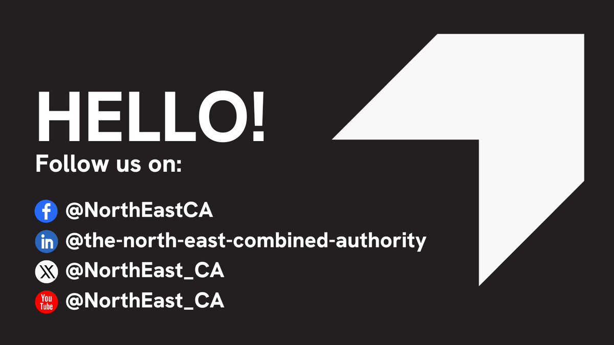 On 7 May, our team and our programmes of work will join @transport_north @InvestNEEngland @NorthTyneCA and the current North East CA as the new North East Combined Authority is formed. We'd love you to join us & follow @NorthEast_CA to keep up to date with latest news and events