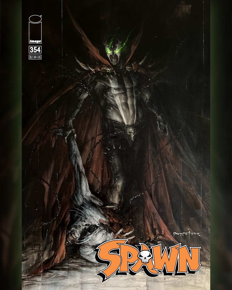 Spawn 💀
Issue: 354
#Spawn #HellSpawn #AlSimmons #Issue354 #ImageComics #ComicCover #ToddMcFarlane