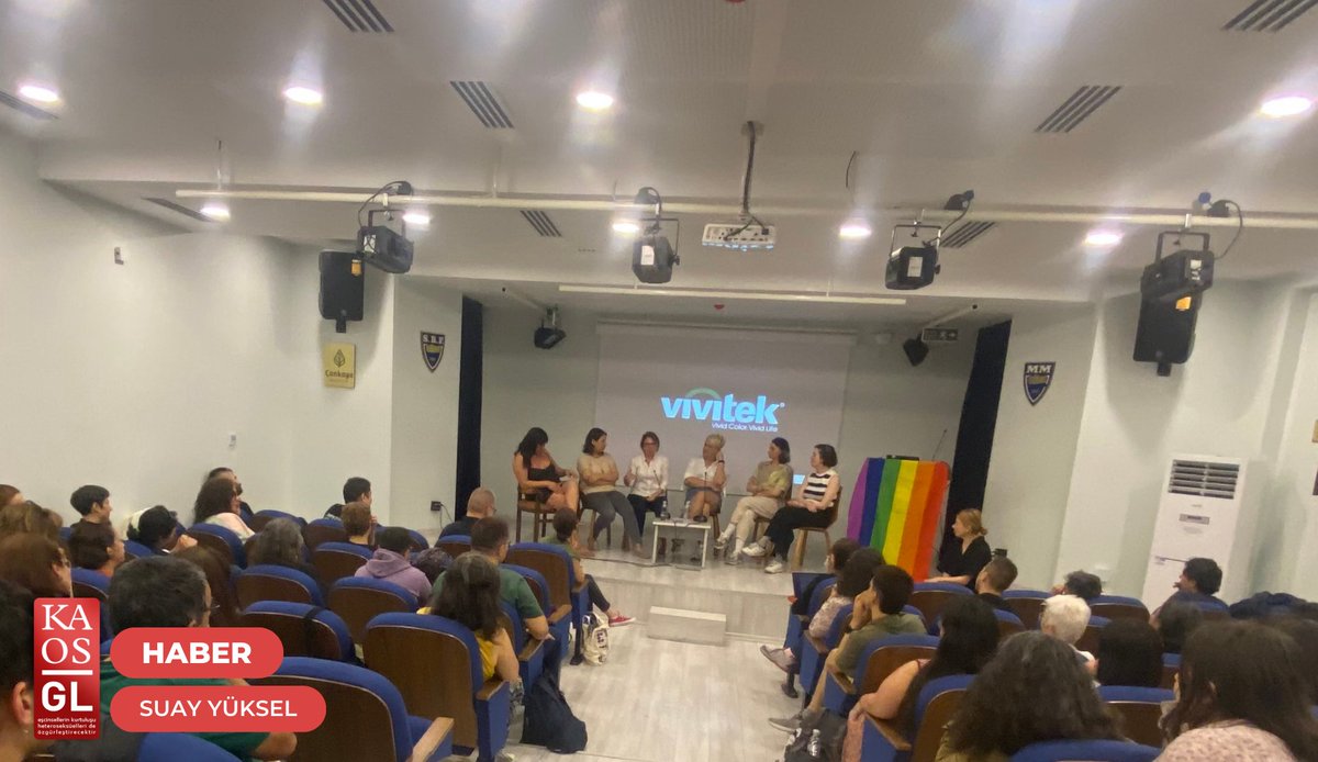 📌“Queer Yoldaşlığın Ankara'daki 30 Yıllık Seyri” etkinliğinin ilk oturumu, 27 Nisan’da gerçekleşti. 📌Kuşaklararası Buluşmalar serisinin ikinci ve son oturumu haziranda gerçekleşecek. ✍️Suay Yüksel kaosgl.org/haber/queer-yo…