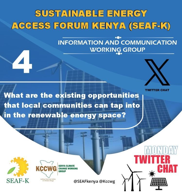 What are some of the gaps and opportunities that we can leverage on in accelerating renewable energy uptake @PowerUpEveryone @KCCWG @GreenFaith_Afr #SustainableEnergyKE