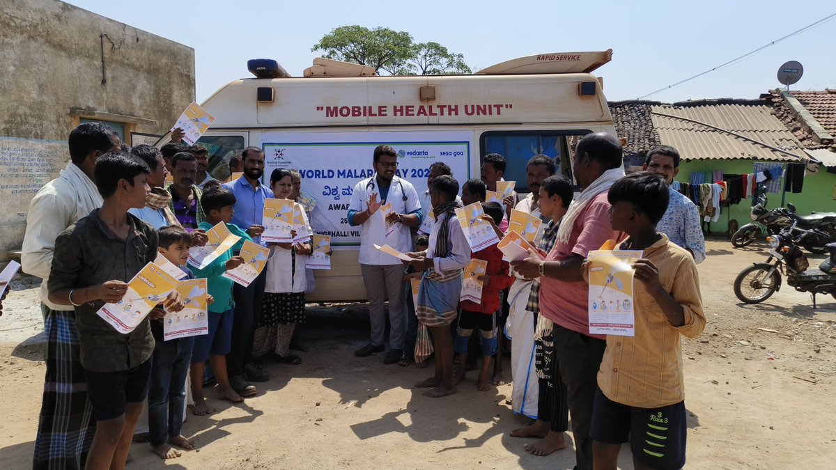 Vedanta IOK organised an awareness session to mark the World Malaria Day 2024. We are steadfastly working towards achieving the aim of a world free of the scourge of malaria! #Vedanta #SesaGoa #IronOreKarnataka #IOK #WorldMalariaDay #TransformingCommunities