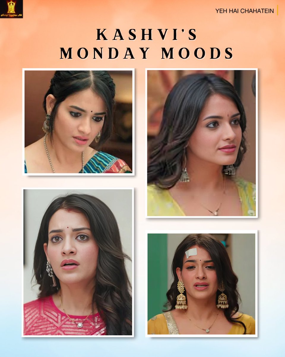 Kashvi's Monday mantra: it's okay not to be okay 🎶 🥹🫂

@EktaaRKapoor #ShobhaKapoor @TanusriDasGupta

#PravishtMishra #ShagunSharma #MuskaanKataria #YehHaiChahatein #StarPlus

#BalajiTelefilms