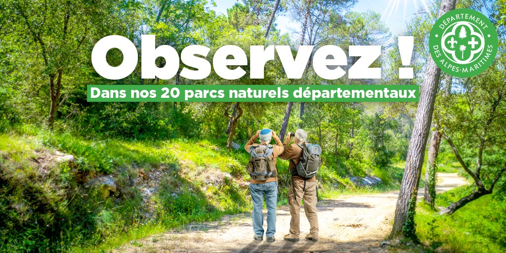 🔍🌿 Observez ! Partez à l'aventure dans nos parcs naturels départementaux. 🌿🔍 En quête de découvertes fascinantes en pleine nature ? Nos parcs des Rives du Var, du Lac du Broc, du Plan des Noves, de Vaugrenier et de La Valmasque vous invitent à explorer des paysages préservés…