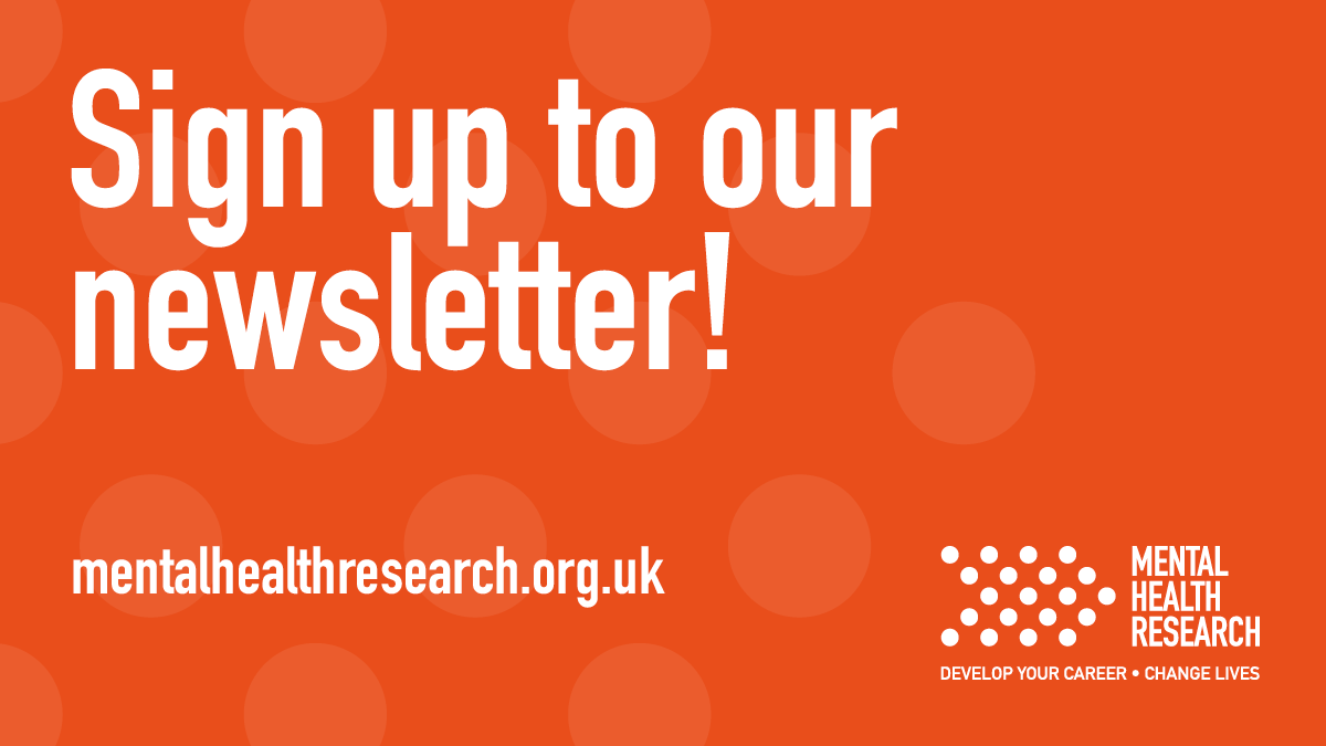 Join our community of mental health researchers and stay up to date on funding and opportunities! Sign up to our newsletter here: mentalhealthresearch.org.uk/sign-up-to-our…