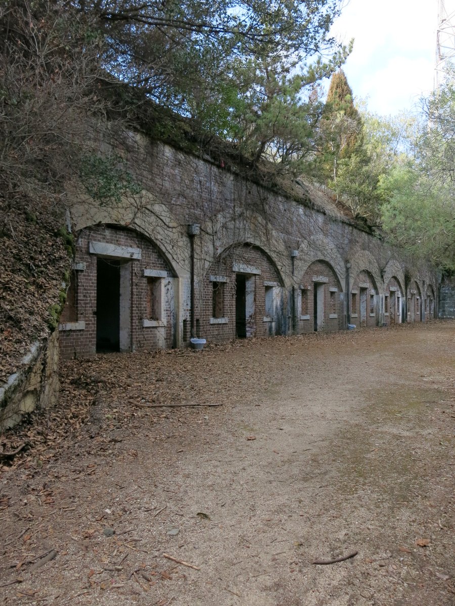 芸予要塞大久野島堡塁中部砲台 広島県竹原市
#近代化遺産