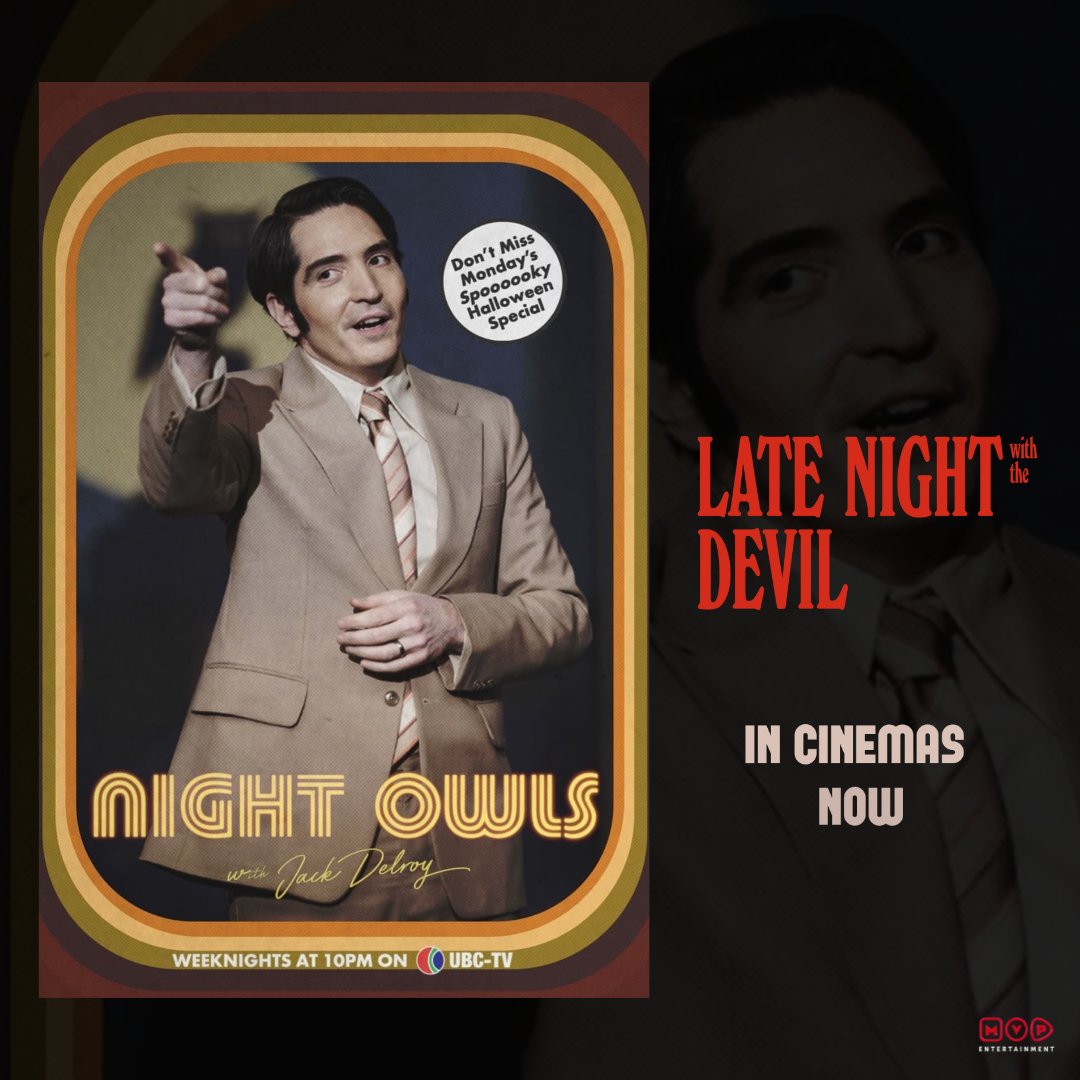 Night owls! Prepare yourself for a devilishly dark and frightening fun ride with 'Late Night with the Devil.' Experience the horror in cinemas now.

#latenightwiththedevil #latenightwiththedevilmovie #pvrinox #newmovie #newrelease #trending #trendingnow #horror #daviddastmalchian