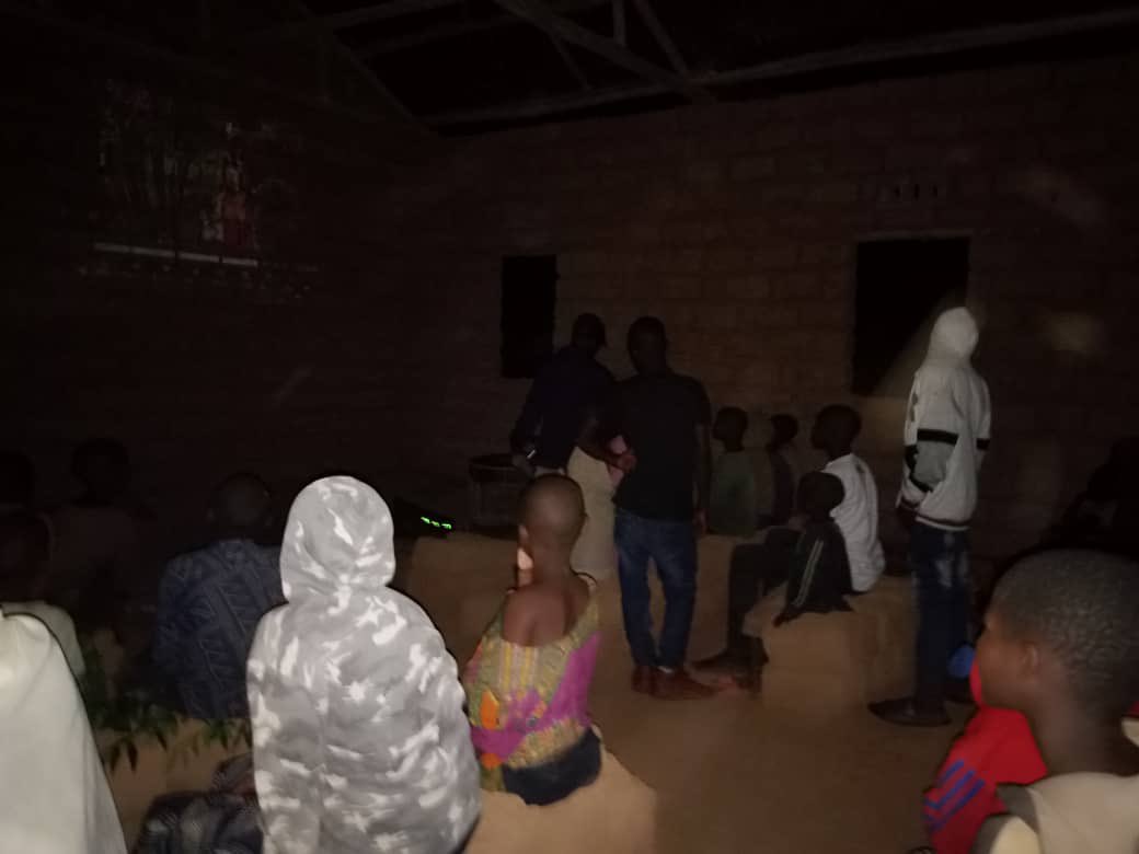 15 souls saved last night in Kagarama, Rwanda as Karasira Jackson showed the Jesus Film @ken_pledger