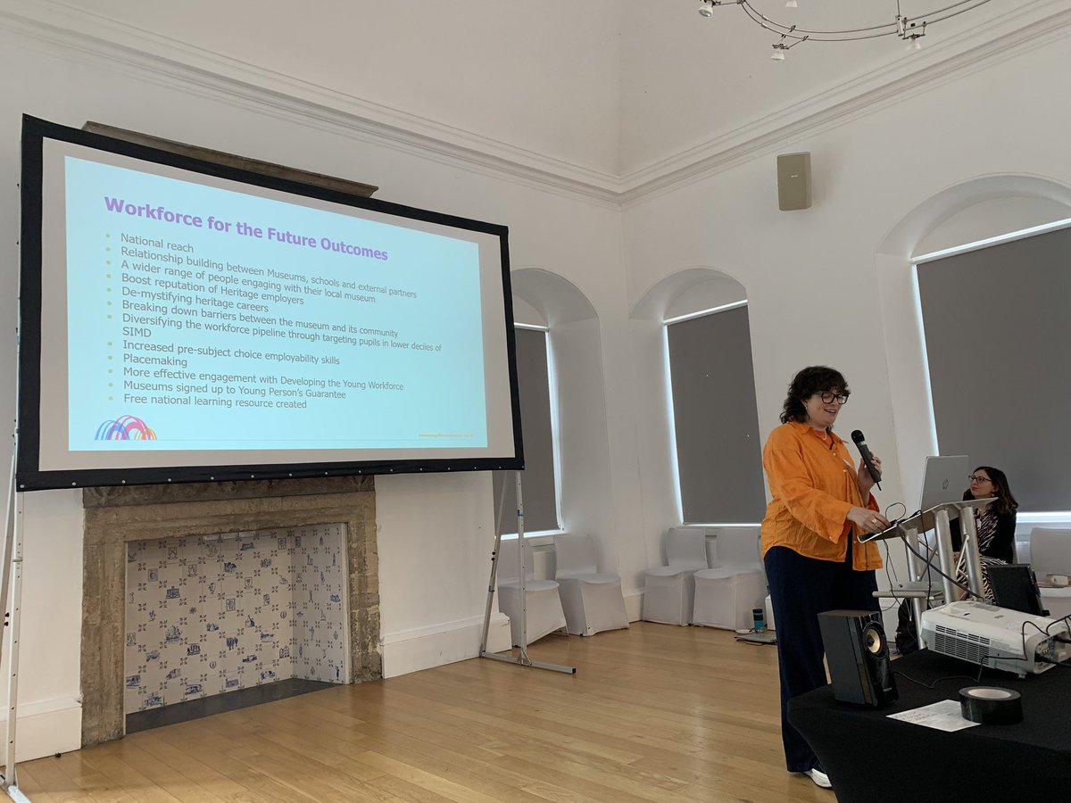 Scottish Museums Federation (@scottishmuseums) on Twitter photo Gaby Gillot from <a href="/MuseumsGalScot/">MuseumsGalleriesScot</a> speaking on Marseum 🪐☄️
#SMFConference2024 #ALittleHelpfromtheSector Gaby Gillot from <a href="/MuseumsGalScot/">MuseumsGalleriesScot</a> speaking on Marseum 🪐☄️
#SMFConference2024 #ALittleHelpfromtheSector