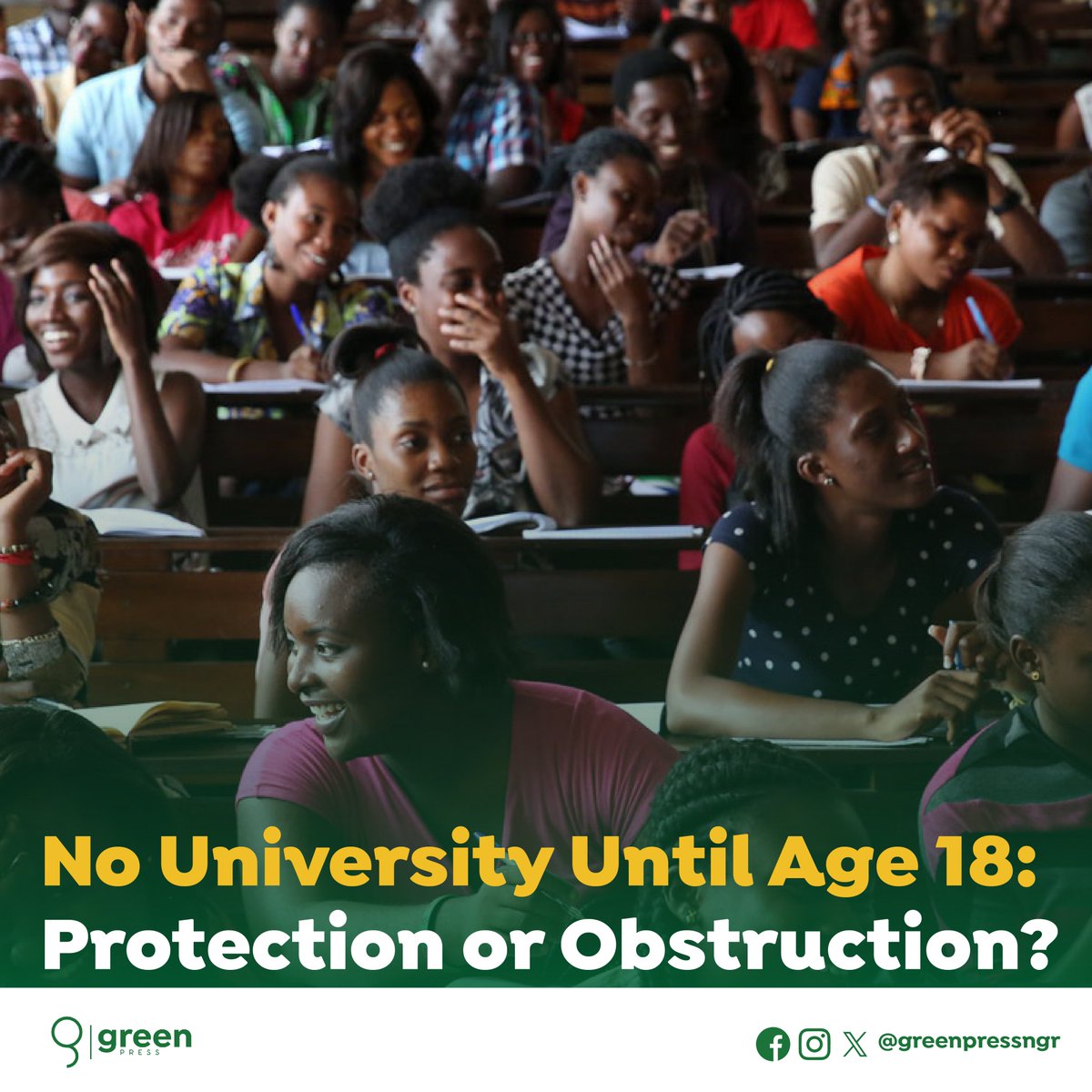 No University Until Age 18: Protection or Obstruction? The Minister of Education, Prof. Tahir Mamman, recently set tongues wagging over his contentious remark on the age limit for admission seekers into tertiary institutions across Nigeria. The former director-general of the…