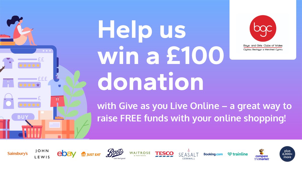 Help us win a £100 donation with @GiveasyouLive - just by doing your everyday online shopping! It only takes 2 minutes to join, so start raising FREE donations today! > giveasyoulive.com/join/boys-and-…