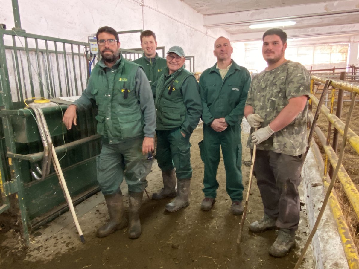 📷Partos de las vacas primíparas del proyecto #FETALNUT en La Finca Experimental de Garcipollera