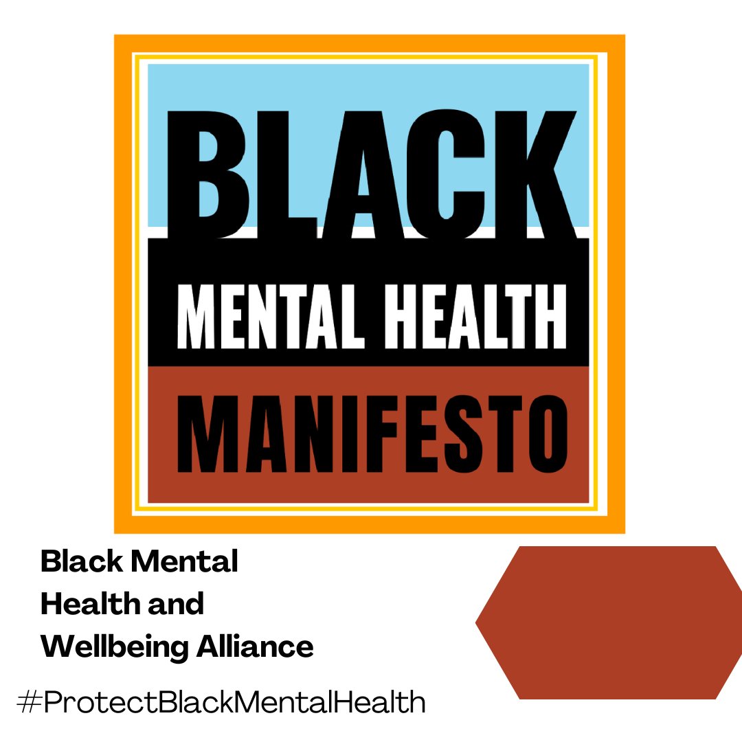 The Black Mental Health Manifesto, launched today, sets out the actions needed by the Government, the NHS, schools and others to eradicate systemic racism and improve Black people’s mental health. Read the manifesto here➡️ bit.ly/3QlnJdS #ProtectBlackMentalHealth