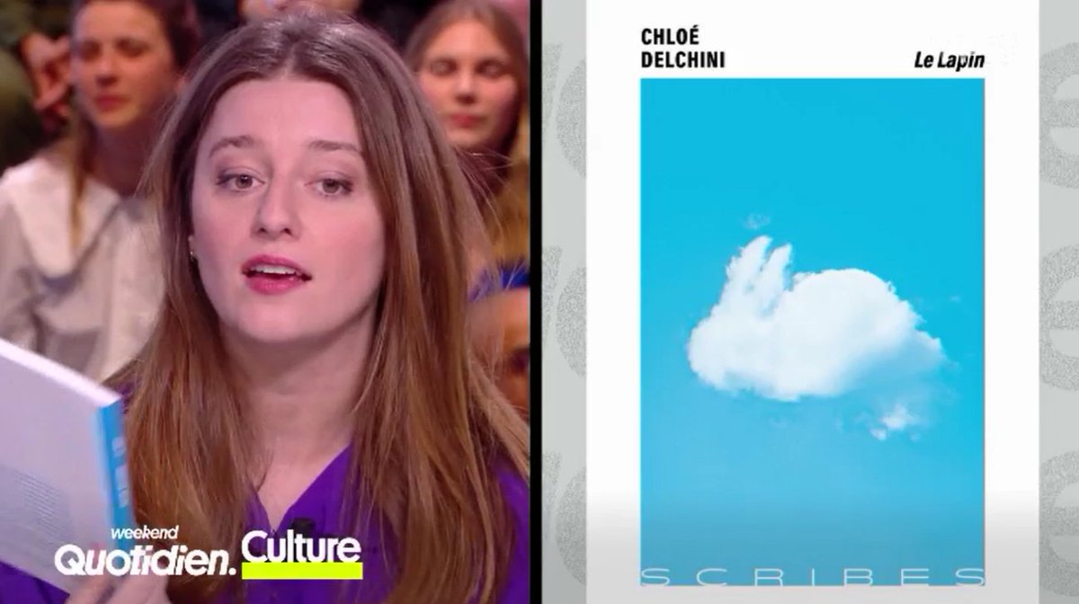 #Replay « Tout lui inspire des réflexions à la fois très drôles et très poétiques. J'ai trouvé le style d'écriture génial. » @Qofficiel 📖 'Le lapin' de Chloé Delchini (@Ed_Scribes) ➤ gallimard.fr/Catalogue/GALL…