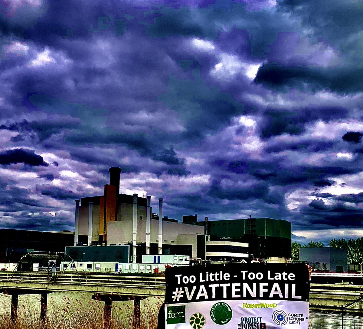 Vattenfall staat er weer gekleurd op

#vattenfail #biomass #ecocide @VattenfallGroup