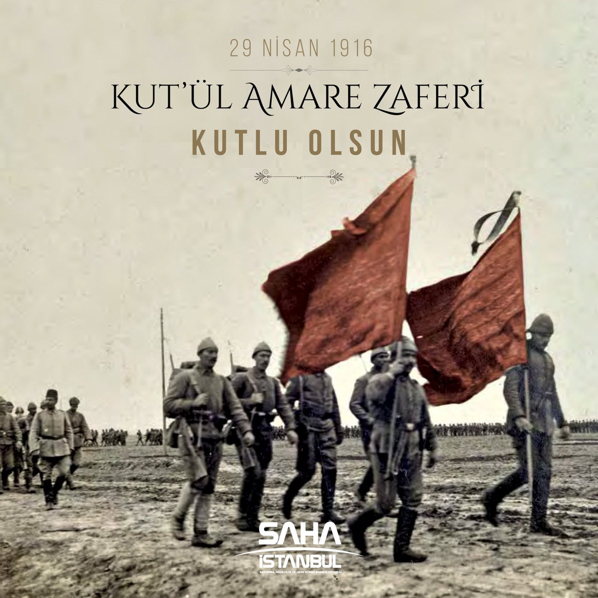 🇹🇷 Tarihimizin destansı zaferlerinden #KutülAmere’nin 108. yıl dönümünde aziz şehitlerimizi saygı ve rahmetle anıyoruz.