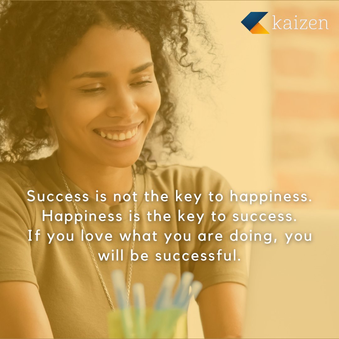 #kaizenlifesciences #mondaymotivation #successtips #happiness #lovewhatyoudo