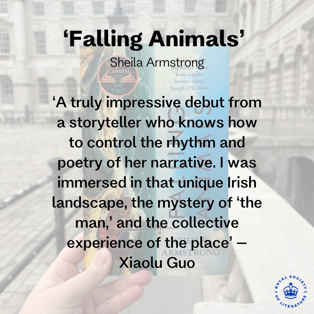 'Falling Animals' - Sheila Armstrong @sheela_no_gig #RSLOndaatjePrize 🏆 @BloomsburyBooks 

'A truly impressive debut from a storyteller who knows how to control the rhythm and poetry of her narrative. I was immersed in that unique Irish landscape, the mystery of ‘the man,’ and