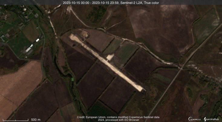 Kolektivní putin postavil nové letiště v Bělhorodské oblasti rf, 75 km od ukrajinské hranice. Americké ATACMS najdou uplatnění, ne že ne.