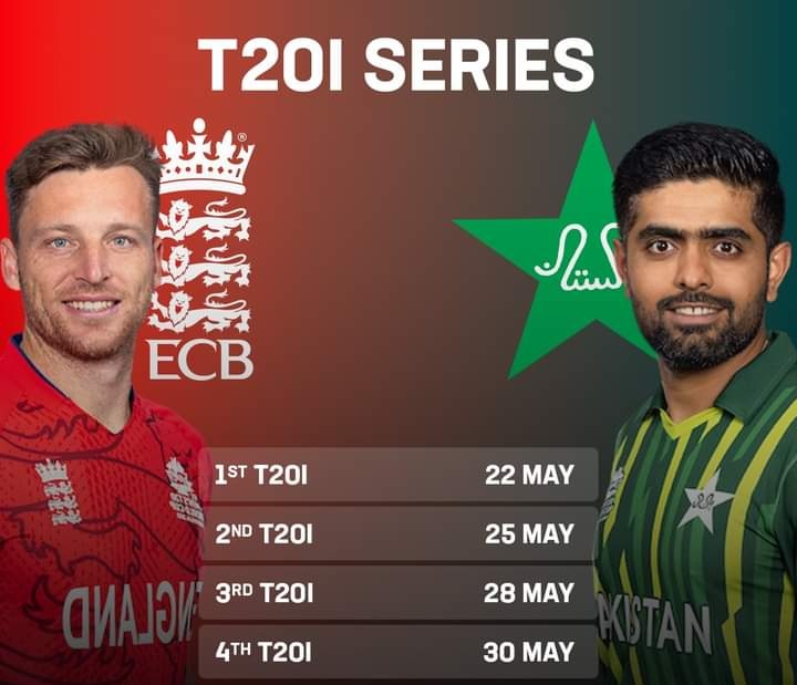 T20I Series 
Between Pakistan & England Schedule have been Announced
#PakistanCricket #PAKvENG #BabarAzam𓃵 #PAKvsENG