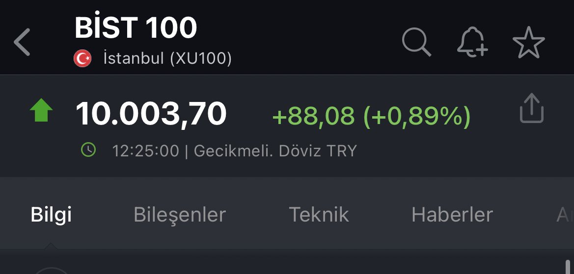 #bist100 🔥🔥 10.000 i geçti 👏👏