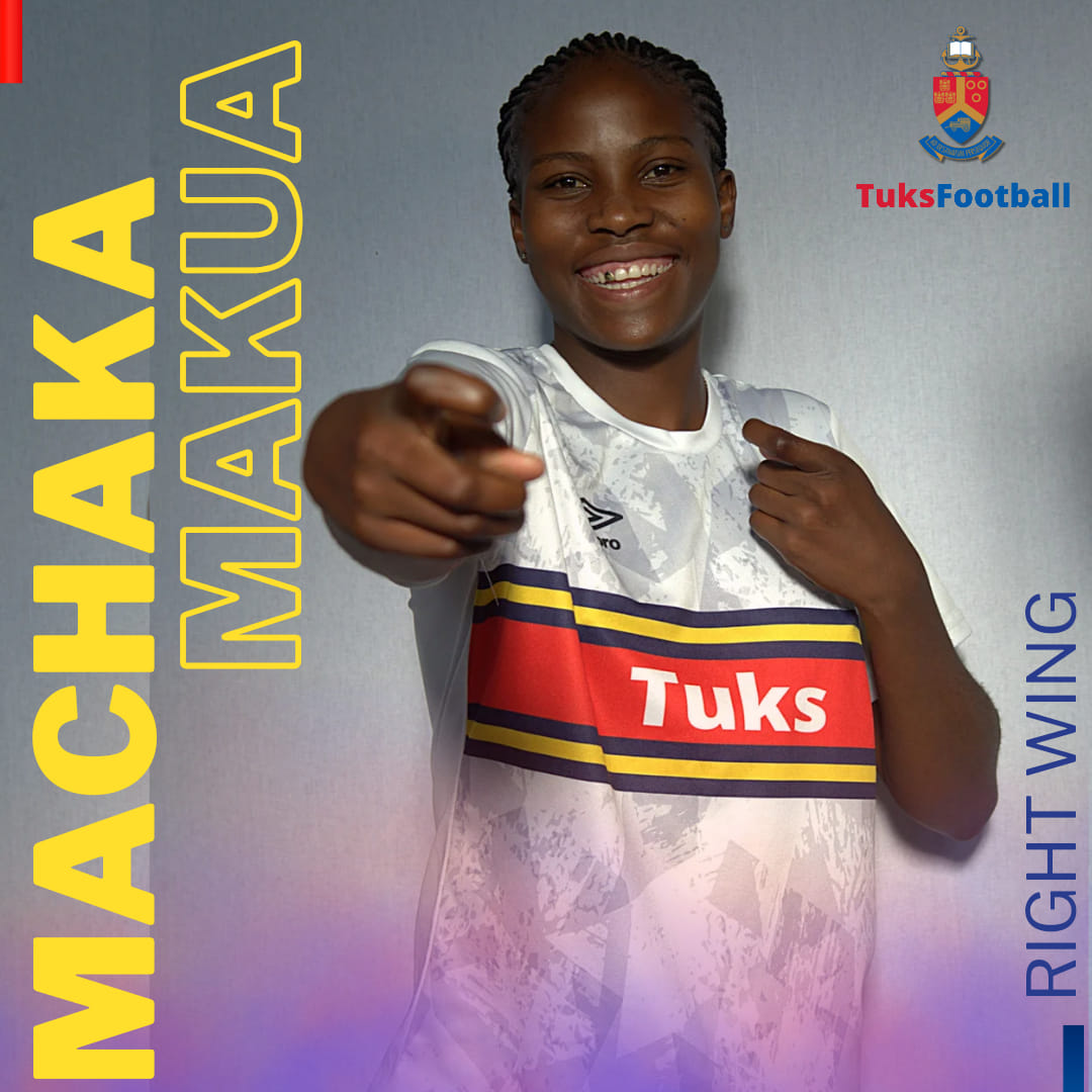 𝗪𝗘𝗘𝗞𝗘𝗡𝗗 𝗛𝗜𝗚𝗛𝗟𝗜𝗚𝗛𝗧 ⚽️ Machaka Makua scored the winning goal for #TuksFootball Women against First Touch away to secure their seventh victory of the 2024 #HollywoodbetsSuperLeague season. #Elevate2Greatness ⭐️💡 #StripeGeneration 🔴🔵⚪