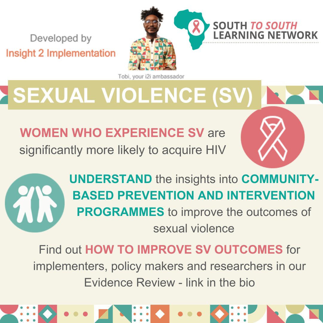 🔴📷Sexual Assault Awareness Month may be ending, but the fight against sexual violence continues. Our Evidence Review offers actionable solutions for implementers, policymakers, & researchers. #SAAM2024 #SAAM #HIVSSLN #insight2implementation #HIV #sexualviolence