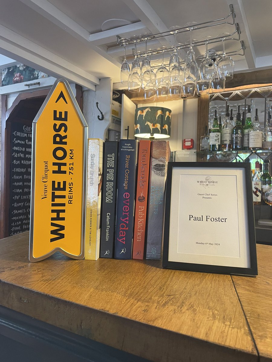 One week until we have @Paulfosterchef cooking with us at the pub! Are we all ready?