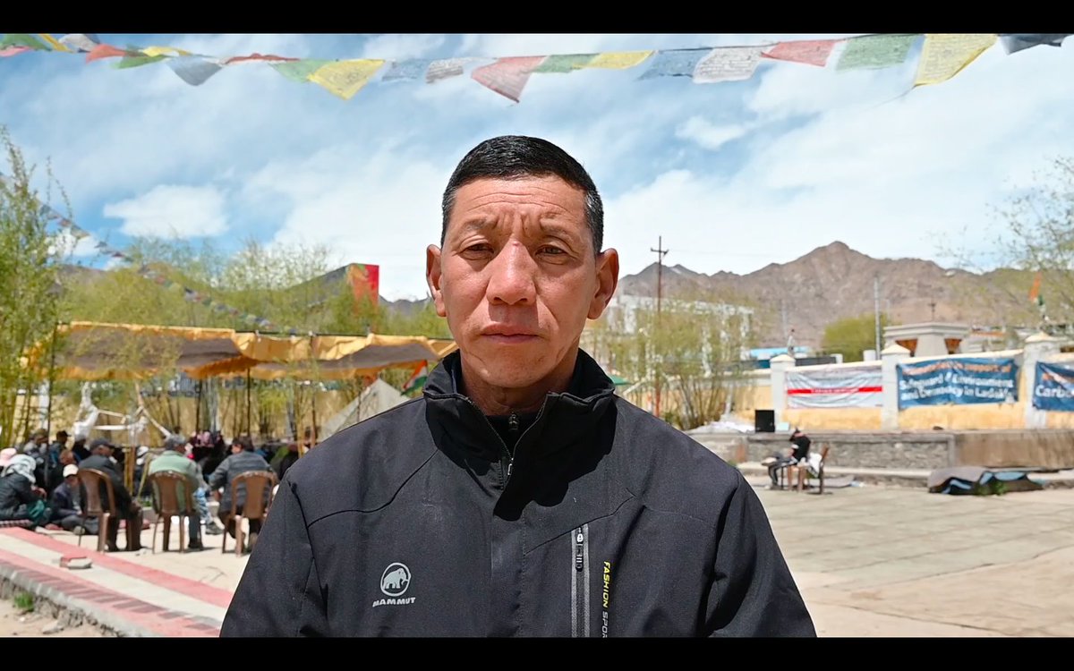 Subedar Stanba on why he fasted for 21 days for Ladakh, a month after retiring from army / सूबेदार स्टानबा लदाख के अनशन मे क्यो जुडे, सेवानिव्रत्त होने के एक महीने बाद youtu.be/zoBkTt63-ds?si… via @YouTube @Wangchuk66 @rigzinhimalaya @Namgail @ReachLadakhNews @VikalpSangam