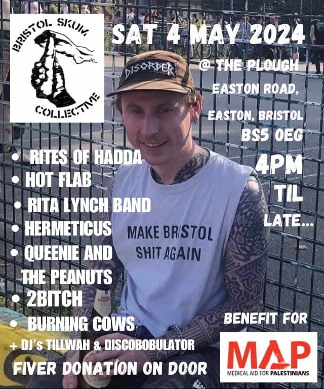 NEXT- EASTON PUNK FESTIVAL on Sat at The Plough Inn!!
Old chums from T-Bitch reconstituted into 2BTCH & been added to the bill. There's a dirty rumour that Wasp will be joining them for a song as a guest but I wouldn't believe a word on that #queerpunk grapevine!👀 #punk #bristol