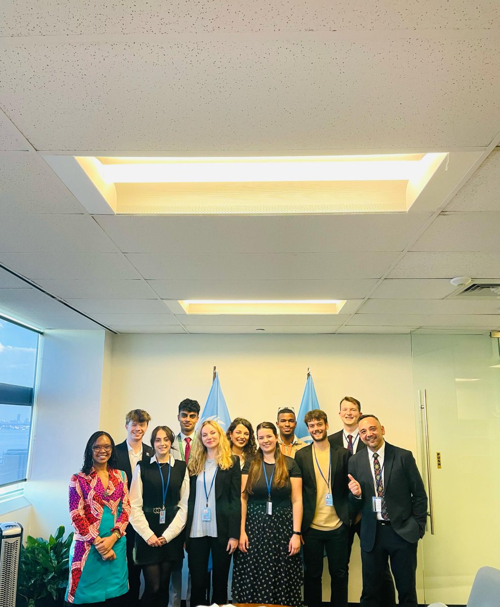 Our champion @vivian_j_joseph participated in discussions on youth involvement in food systems and nutrition at the UN HQ, They also discussed on youth participation in the coming World Food Forum meeting scheduled for the coming October. #FoodSystems #Act4Food #Vijana4Food