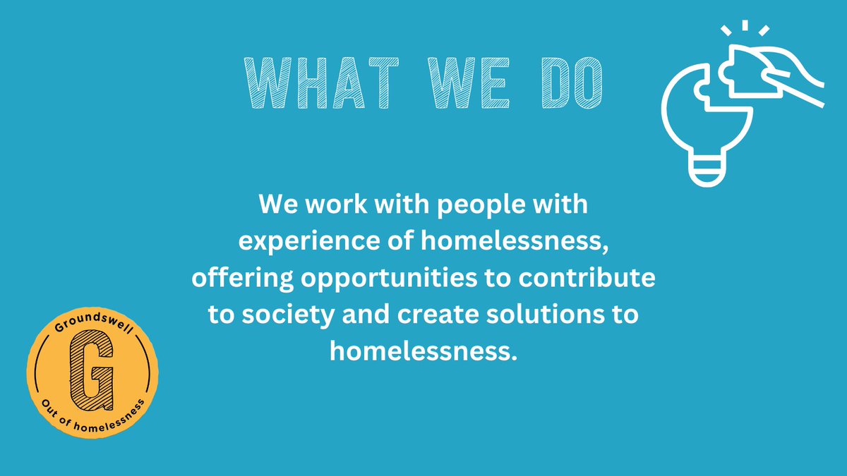 We're passionate about what we do. Lived experience is a huge part of our organisation and we aim to create solutions to homelessness together. Find out more ➡️ bit.ly/3So6Tv7 #Homelessness #LivedExperience #WhatWeDo