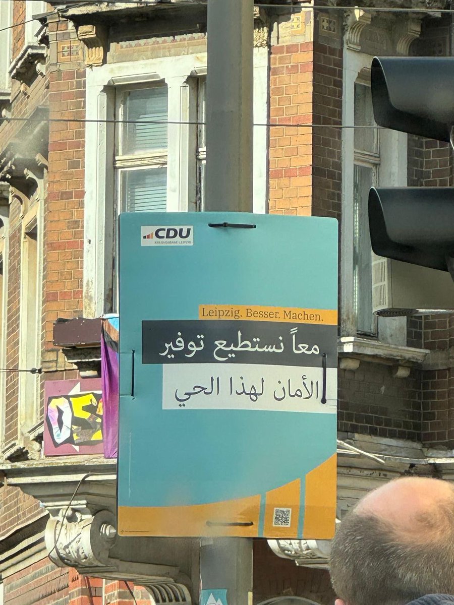 CDU-Plakat in Leipzig.

#Islam