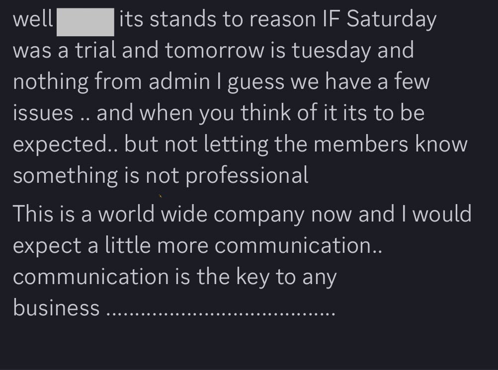 cryptosaversrpt's tweet photo. And this is the ultimate point. They don't update us because clarity on the issue is a problem for the company. Silence allows confusion and to identify "problematic" members. This is not a real company.
#CryptosaversClub #Compumatrix @henryjgbanayat @_cryptosavers https://t.co/syU2DacXqi