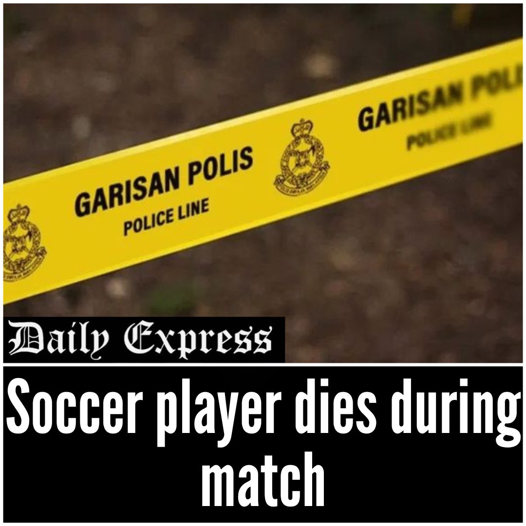 PENAMPANG: A veteran footballer died during a match at the Penampang Sports Complex field B, Sunday morning.