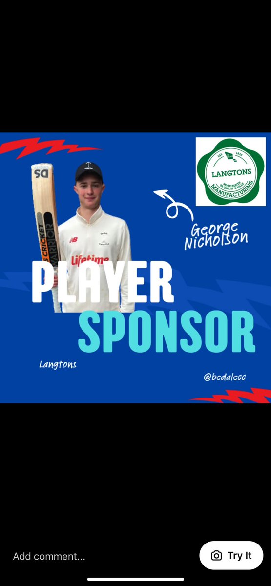 Langton’s are happy to announce the sponsorship of our trainee estimator, for the 24/25 season <a href="/BedaleCC/">Bedale Cricket Club</a> 🏏🏏
