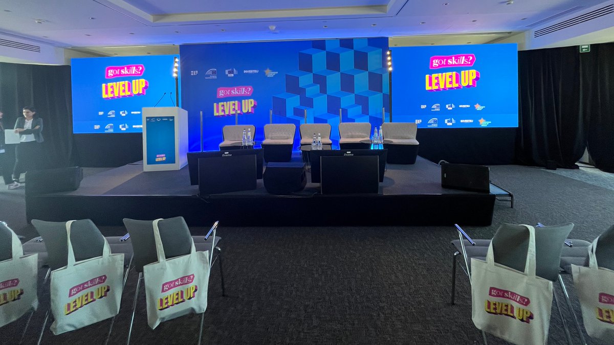 European Investment Fund (@eif_eu) on Twitter photo Ready for 'Level up' 🎓 In Brussels, we're discussing how financing can reduce #skills shortages, promote lifelong learning, and empower individuals and #SMEs to benefit from the green & digital transition 🇪🇺
Starting soon 👉 #EuropeanYearofSkills w/ <a href="/EIF_EU/">European Investment Fund</a> and #EIBAdvisory. Ready for 'Level up' 🎓 In Brussels, we're discussing how financing can reduce #skills shortages, promote lifelong learning, and empower individuals and #SMEs to benefit from the green & digital transition 🇪🇺
Starting soon 👉 #EuropeanYearofSkills w/ <a href="/EIF_EU/">European Investment Fund</a> and #EIBAdvisory.