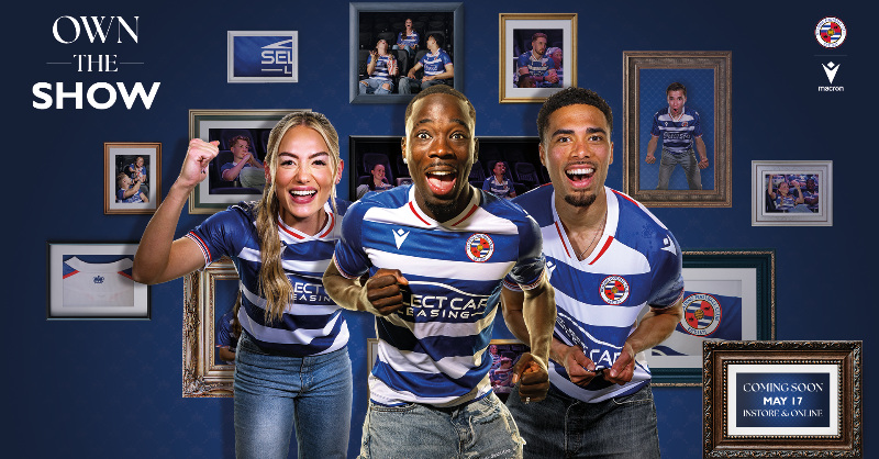 Kit news, as @ReadingFC have announced their new @MacronSports home shirt for the 2024/25 season.

The club return to their traditional blue and white hoops, with the personal touch of embossed crowns in the blue hoops and sleeves.

#BeYourOwnHero #WorkHardPlayHarder