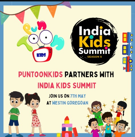 Puntoon kids is pleased to announce partnership with the India Kids Summit. The India Kids Summit serves as a platform uniting creators, influencers, and high-profile speakers to engage in discussions and foster a community dedicated to enhancing the online space for children.