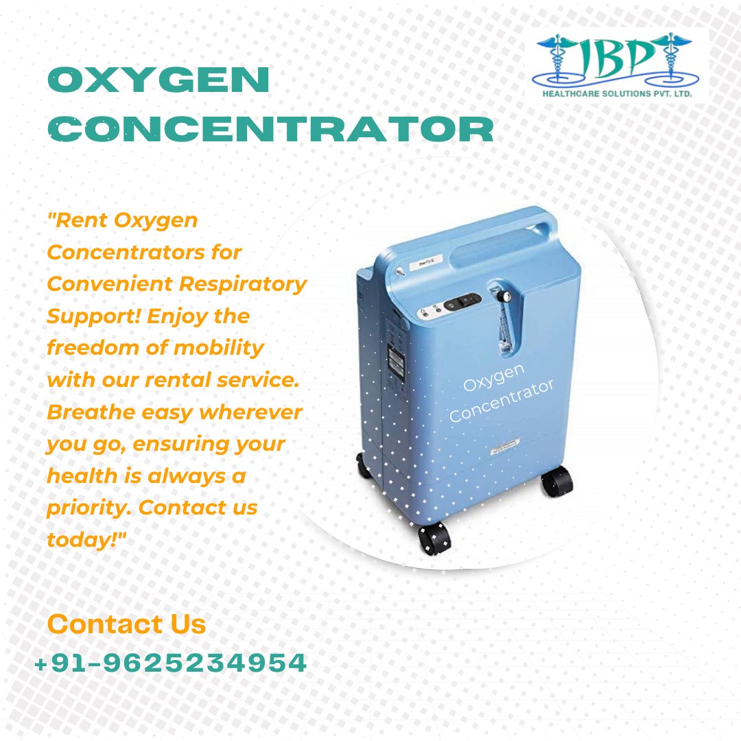 'Rent Oxygen Concentrators for Convenient Respiratory Support! Enjoy the freedom of mobility with our rental service. Breathe easy wherever you go, ensuring your health is always a priority. Contact us today!'
#oxygenconcentrator