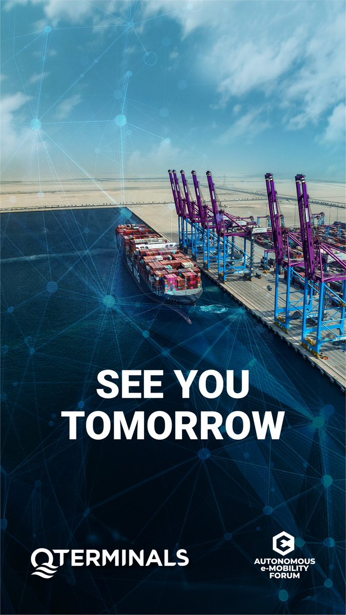 See you tomorrow 
@aemobforum 
@MOTQatar