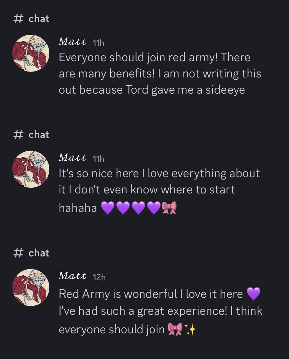 RedFutureQuotes's tweet image. Matt quotes Pt. 1

If you have quotes or news you want shared, just DM me!

#redfuturerp