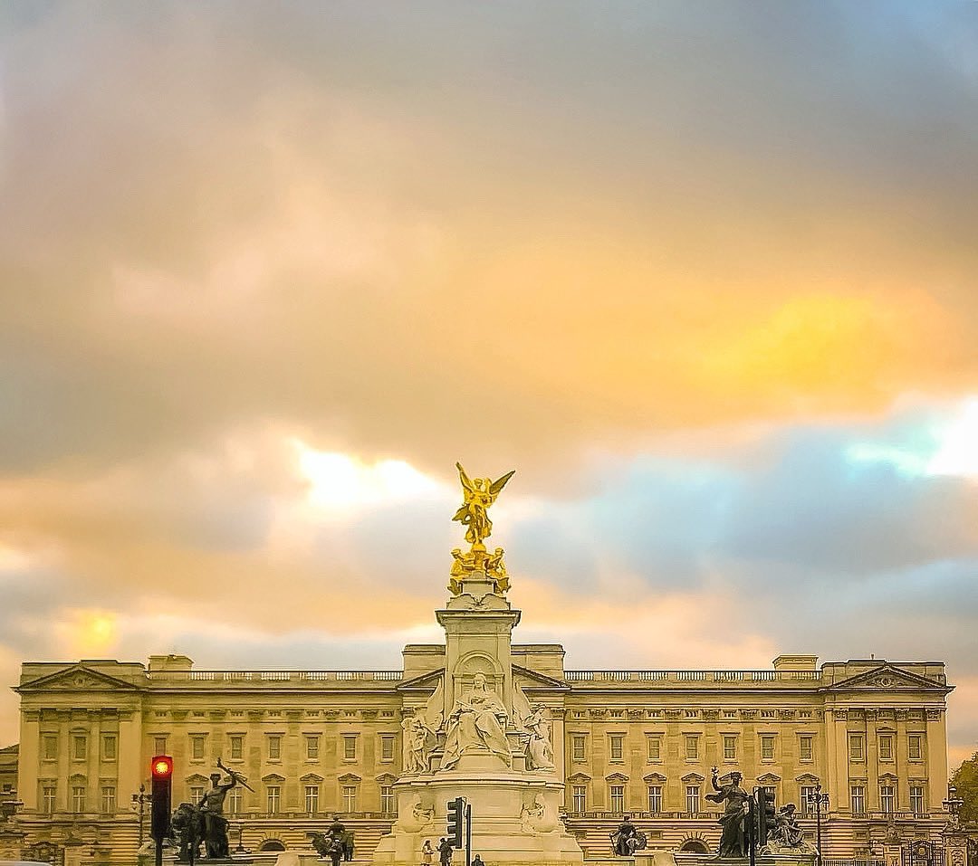 “That's the thing about unhappiness. All it takes is for something worse to come along and you realize it was actually happiness after all.” Elizabeth II ~ #The Crown #BuckinghamPalace #monarchy #sky #clouds #London #quote #royal