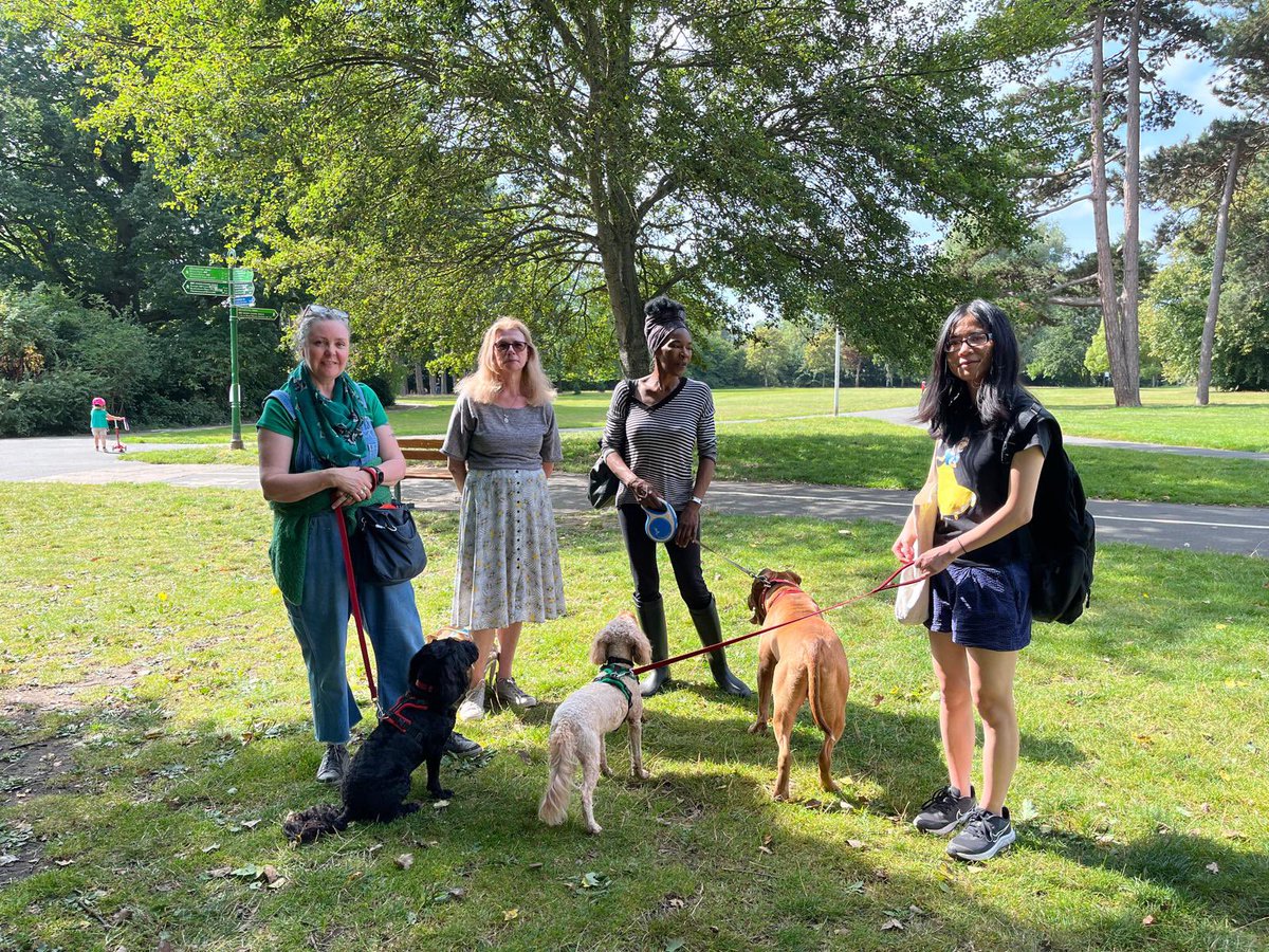 Join us for Barkbathe on Saturday 11th May- a mindful walk with dogs… Listen to the podcast or sign up for a walk via this link linktr.ee/ParkBathe