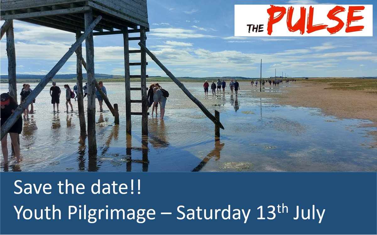 We’re delighted to announce that the next Pulse youth event will be held on Saturday 13 July 2024 - a pilgrimage to #HolyIsland. To find out more / book 👉 bit.ly/3VzOqyS