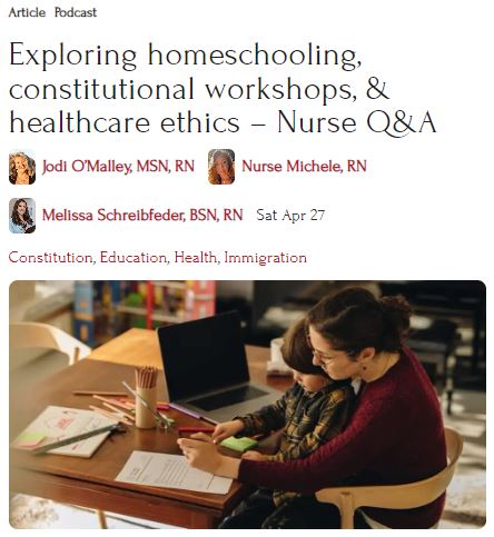 🎧 Listen to the full episode on:
✅ America Out Loud News
americaoutloud.news/exploring-home…
✅ Apple Podcast
podcasts.apple.com/us/podcast/exp…
✅ Spotify
open.spotify.com/episode/6vkOt5…

#Homeschooling #HealthcareEthics